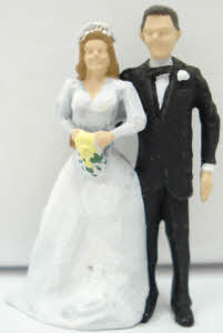 Arttista 1308 Bride & Groom Pewter Figure