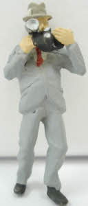 Arttista 1277 O Press Photographer Pewter Figure