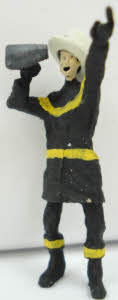 Arttista 1314 O Scale Fire Chief Yelling Pewter Figure