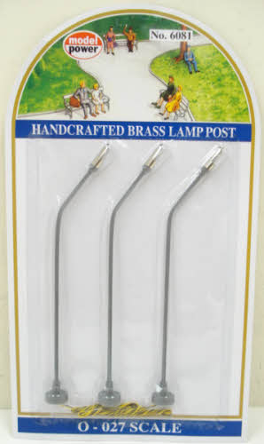 Model Power 6081 Modern Highway Lamps (Set of 3)