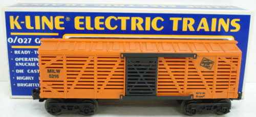 K-Line K5216 O Gauge Milwaukee Road Stock Car