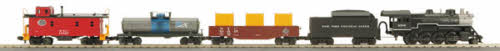 MTH 30-4185-1 New York Central RailKing 2-8-0 O Gauge Steam Train Set w/PS 2.0