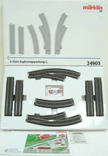 Marklin 24903 HO C3 C Track  Extension Set