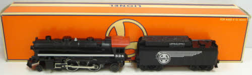 Lionel 6-18682 AT&SF 4-4-2 Columbia Steam Locomotive & Tender #524