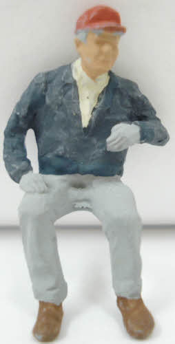 Arttista 1227 O Scale Modern Train Fireman Figure