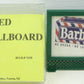 T&C Barbasol Lighted Blinking Billboard