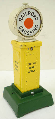 Lionel 87 Vintage O Prewar Flashing Crossing Signal-Drum Shaped Head