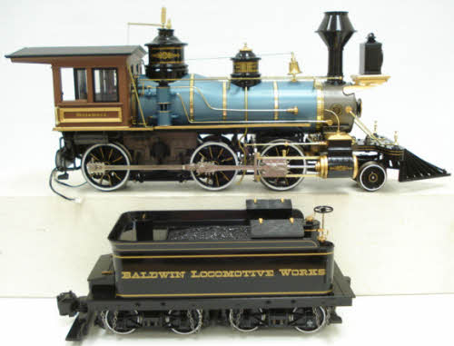 Bachmann 81495 1:20.3 Narrow Gauge Baldwin 2-6-0 Mogul Steam Locomotive & Tender