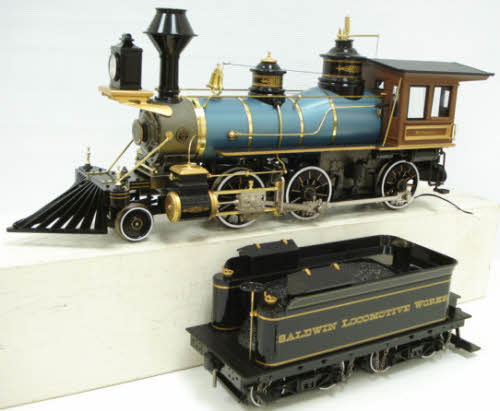 Bachmann 81495 1:20.3 Narrow Gauge Baldwin 2-6-0 Mogul Steam Locomotive & Tender