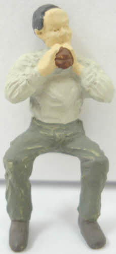 Arttista 1465 Man to Sit at Table Pewter Figure