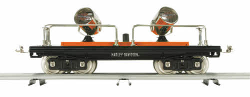 MTH 10-2163 Standard Gauge Harley Davidson 200 Series Searchlight Car