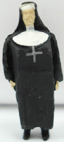 Arttista 1128 O Fat Nun Pewter Figure