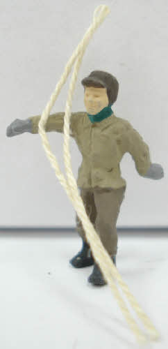 Arttista 1387 O Boy to Pull Sled Pewter Figure