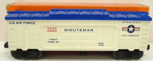 Lionel 3665 Vintage O Gauge US Air Force Minuteman Missile Launching Car