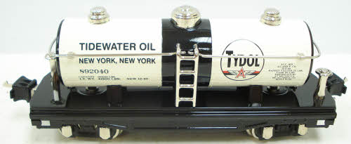 MTH 10-8035 O Gauge No. 2815 Tidewater Oil O-Gauge Tank Car