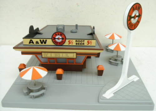 MTH 30-9068 A&W Rootbeer Restaurant Stand
