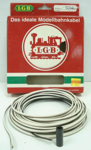 LGB 5014 Black/White 20m 2-Wire Cable for Model Trains