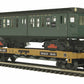 MTH 20-98589 TTX Flatcar with Green LoV Subway Car #941420