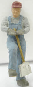 Arttista 1288 O Man Digging Pewter Figure