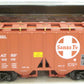 Aristo-Craft 41205 Santa Fe 2 Bay Covered Hopper # 41205