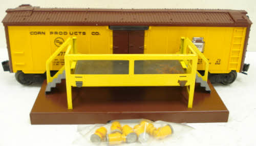 Lionel 3672 Vintage O Corn Products Co -Bosco Operating Milk Car
