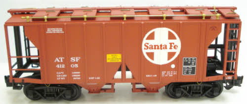 Aristo-Craft 41205 Santa Fe 2 Bay Covered Hopper # 41205