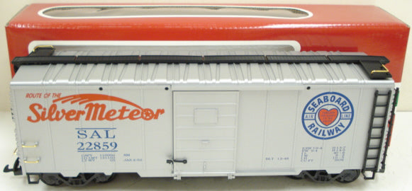 LGB 43913 G Scale Seaboard Air Line Boxcar #22859 w/Plastic Wheels