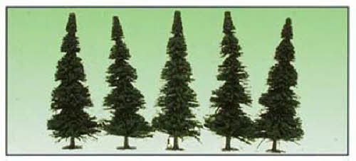 Model Power 1438 O Winter Pine Trees (Pack of 5)