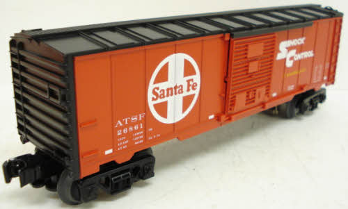 Lionel 6-26861 O Gauge Santa Fe Boxcar with Diesel Trainsounds