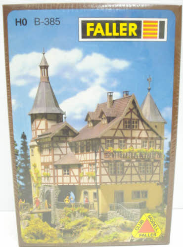 Faller B-385 HO Scale Hunters Lodge Building Kit