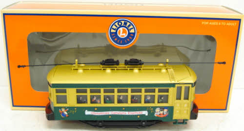Lionel 6-28434 O Gauge Christmas Motorized Trolley