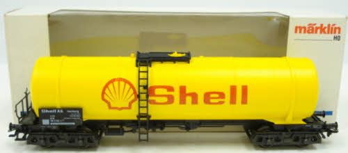 Marklin 4756 HO Shell Tank Car w/Brakeman's Platform