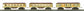 MTH 10-8046 O #1616 Beige/Maroon Passenger Car Set (Set of 3)