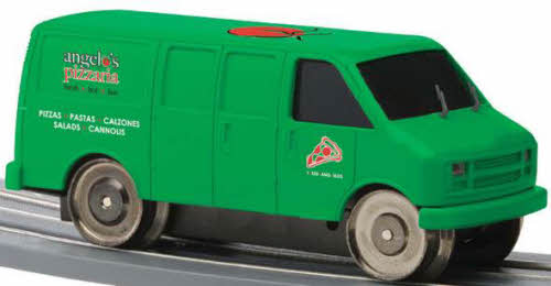 Lionel 6-21569 O Gauge SuperStreets Angelo's Pizza Delivery Van