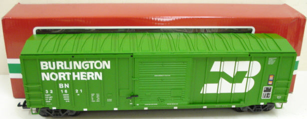 LGB 43930 G Gauge Burlington Northern Boxcar #321621