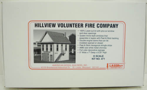 American Model Builders 471 Hillview Volunteer Fire Company Kit