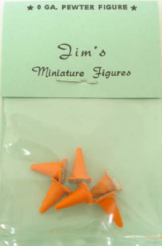 Jim''s O Orange Emergency Cones - Solid Pewter