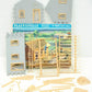 Plasticville 1624-100 Vintage O House Under Construction Kit