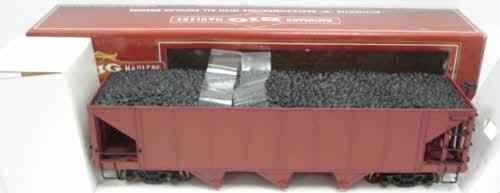 Bachmann 98270 G Undecorated 3-Bay Hopper (Metal Wheels)