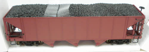 Bachmann 98270 G Undecorated 3-Bay Hopper (Metal Wheels)
