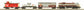 MTH 30-4178-1 Canadian Pacific RailKing RS-3 O Gauge Diesel Train Set w/PS2