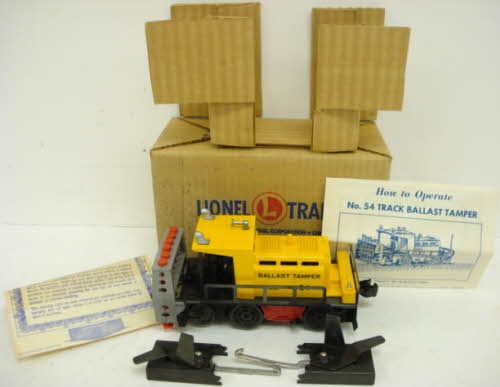 Lionel 54 Vintage O Postwar Ballast Tamper Car