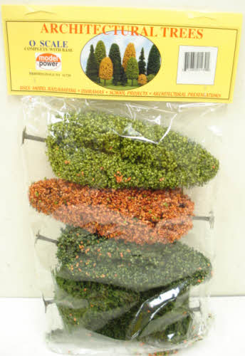Model Power 1439 O Scale Tree Assortment (5)