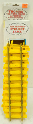 Lionel 8-82014 Thomas G Scale 4 Piece Yellow Tie Straight Tracks