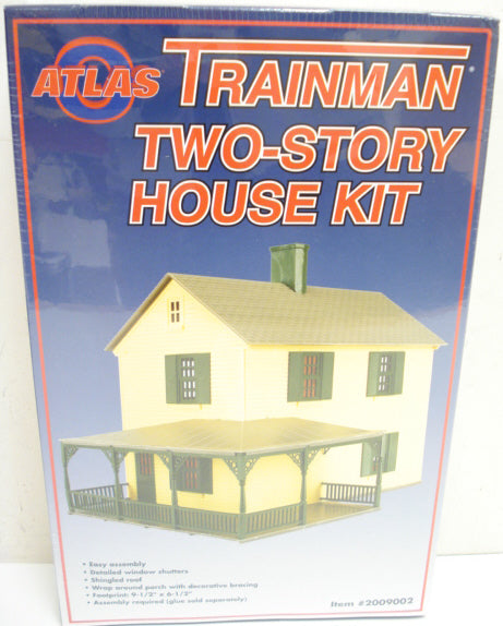 Atlas 2009002 Trainman 2-Story Rural House Kit