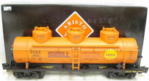 Aristo-Craft 41612 Shell Oil Three Dome Tank Car