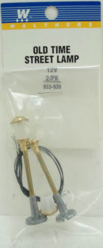 Walthers 933-939 Old-Time O Scale Street lamps