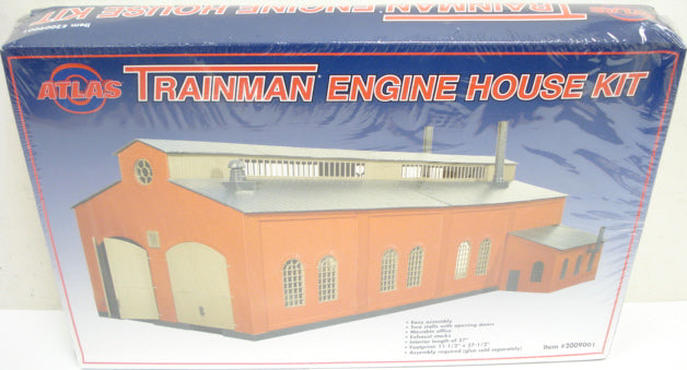 Atlas 2009001 O Scale Trainman 2-Stall Engine House Kit