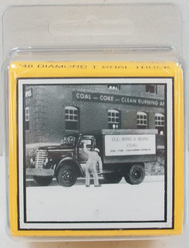 Magnuson Models 439-932 HO 1948 Diamond T Coal Truck Resin Kit