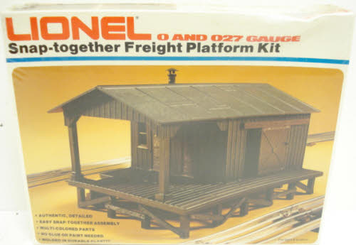 Lionel 6-2784 O/O27 Freight Platform Building Snap-Together Kit